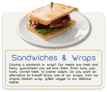 Judi's Deli Sandwich and Wraps